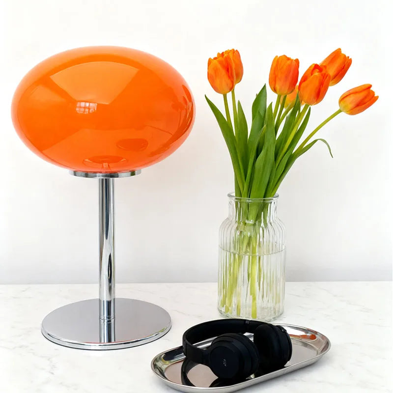 ins girl bedside lamp, bedroom lollipop decorative table lamp, House postmodern minimalist model room vintage lamp