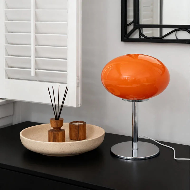 ins girl bedside lamp, bedroom lollipop decorative table lamp, House postmodern minimalist model room vintage lamp